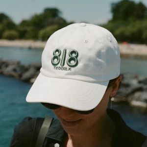 818 Tequila White Dad Cap Hat